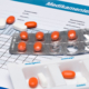 Tabletten auf Medikationsplan